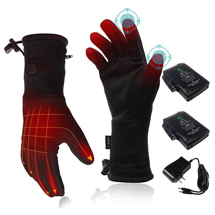 16.28Wh lithium polymer USB battery 103450 654060 3.7V 2S 7.4V 2200mAh 2600mAh 4000mAh for heated gloves clothing